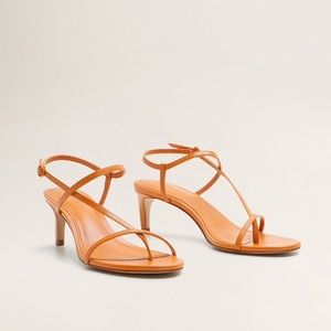 mango sandals heels